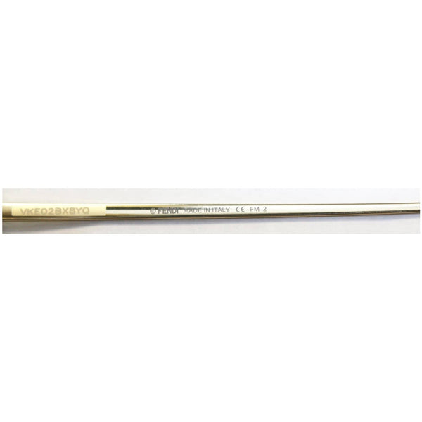 FENDI FF 0400/S 0XYO/9O Gold Sunglasses Dark Gray Gradient Lens