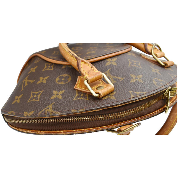 LOUIS VUITTON Ellipse PM Monogram Canvas Satchel Bag Brown