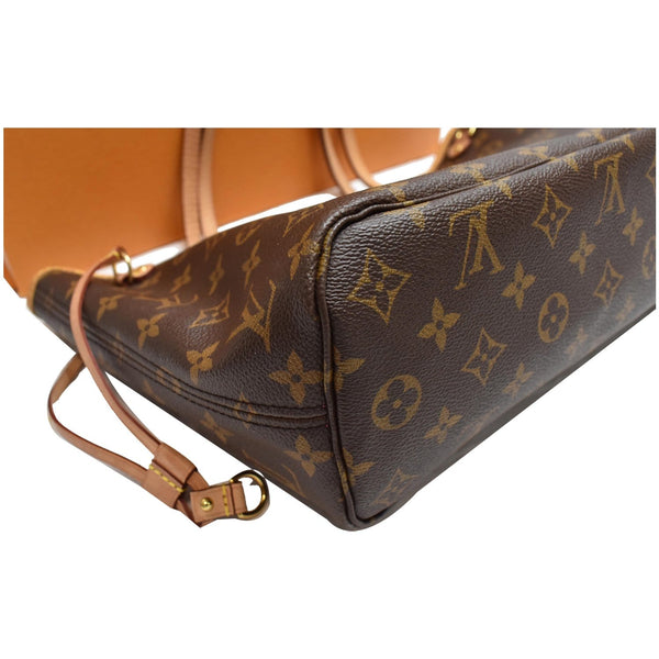 LOUIS VUITTON Neverfull PM Monogram Canvas Tote Bag Brown
