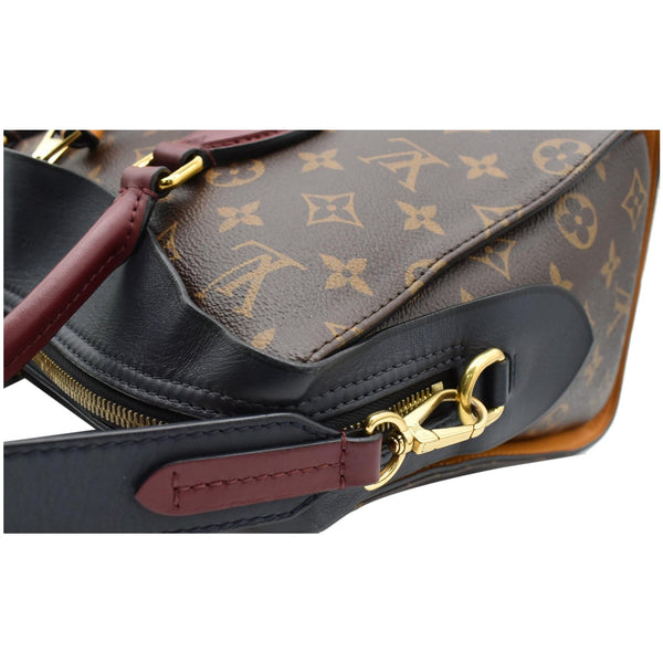 LOUIS VUITTON Tuileries Monogram Canvas Shoulder Bag Brown