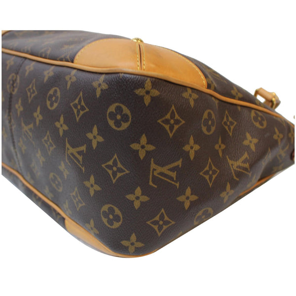 LOUIS VUITTON Estrela MM Monogram Canvas Shoulder Bag Brown
