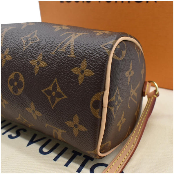 Louis Vuitton Nano Speedy Monogram Canvas Crossbody Bag