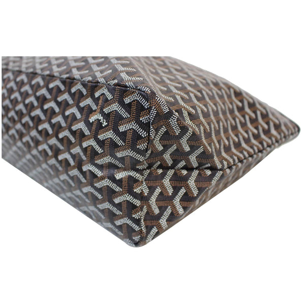 GOYARD Goyardine Saint Louis PM Tote Bag Black