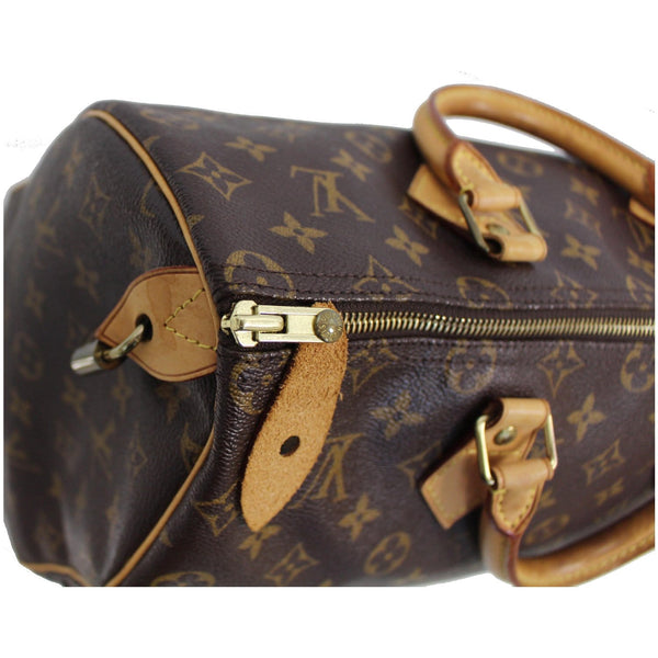 Louis Vuitton Speedy 35 Monogram Canvas Tote zip