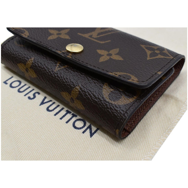 LOUIS VUITTON Monogram Canvas 6 Key Holder Brown