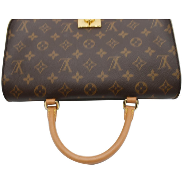 LOUIS VUITTON Marignan Monogram Canvas Shoulder Bag Coquelicot