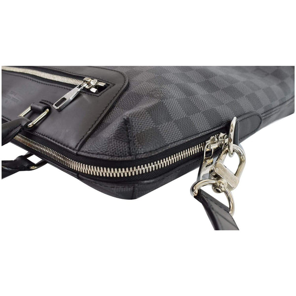 Louis Vuitton Porte-Documents Jour Graphite Briefcase - closed zip