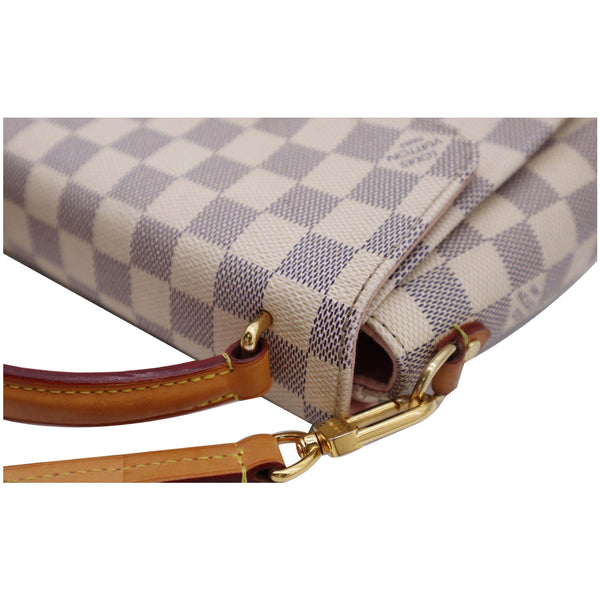 Louis Vuitton Croisette Damier Azur Satchel Crossbody Bag