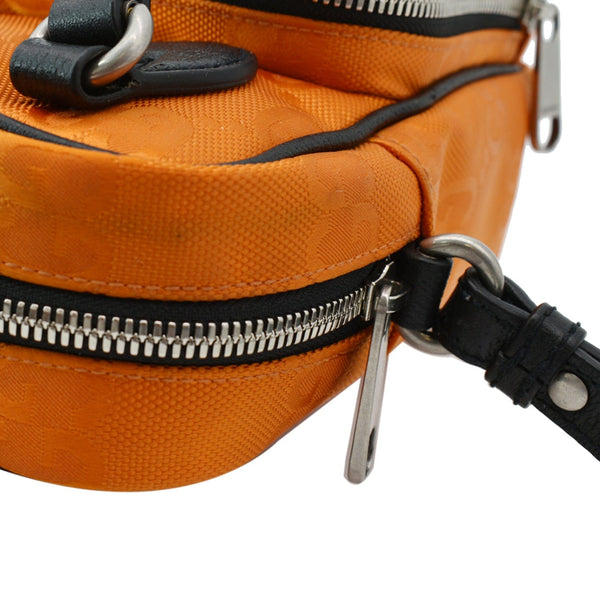 GUCCI Off The Grid Nylon Monogram Shoulder Bag Orange 625850