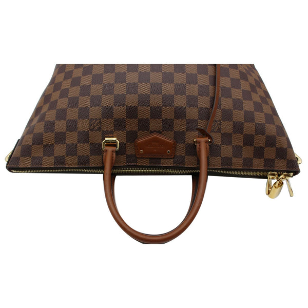 LOUIS VUITTON Belmont Damier Ebene Shoulder Bag Brown