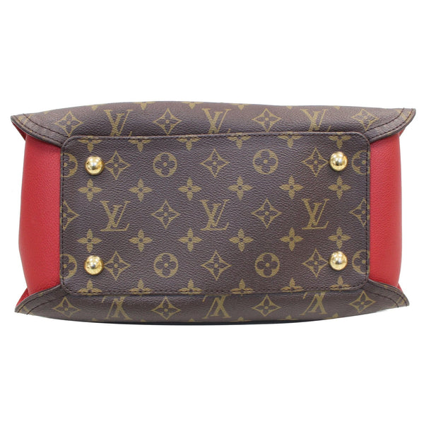 LOUIS VUITTON Gaia Monogram Canvas Shoulder Bag Brown