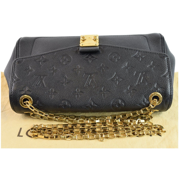 Louis Vuitton St Germain MM Flap Closure Bag Black