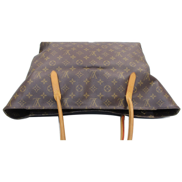 upper view lv Monogram Canvas Raspail MM Bag Brown