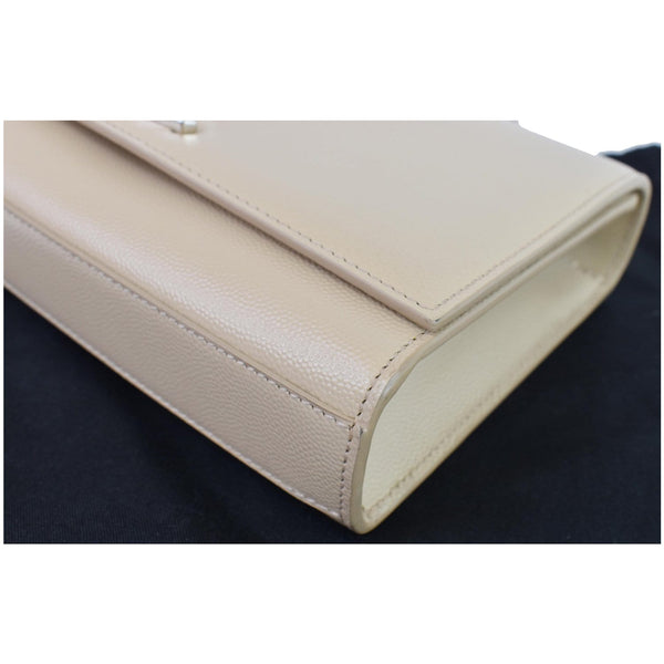 YVES SAINT LAURENT Kate Medium Leather Crossbody Bag Beige