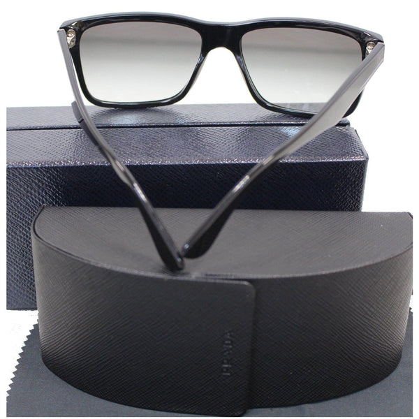 PRADA Rectangular Sunglasses SPR 19S Black