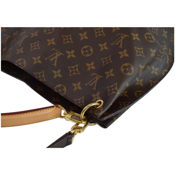 LOUIS VUITTON Metis Hobo Monogram Canvas Shoulder Bag Brown