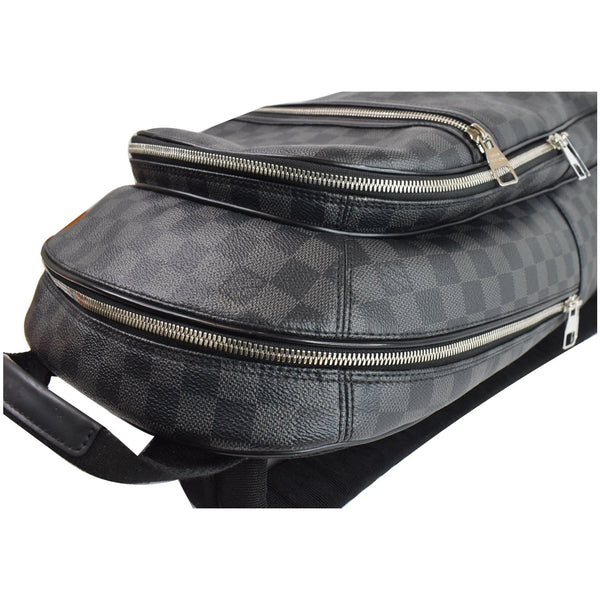 Louis Vuitton Michael Damier Graphite Backpack Bag close view