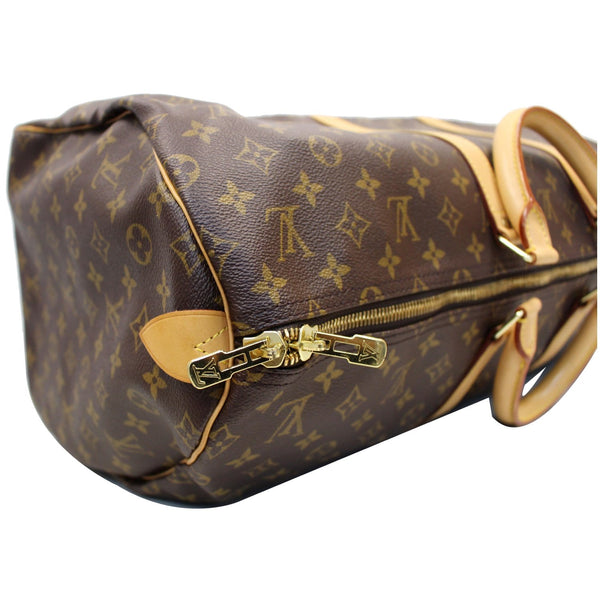 Louis Vuitton Keepall 55 Monogram Canvas Tour Bag corner