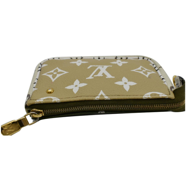 LOUIS VUITTON Micro Pochette Monogram Giant Canvas Accessories Pouch Khaki Green