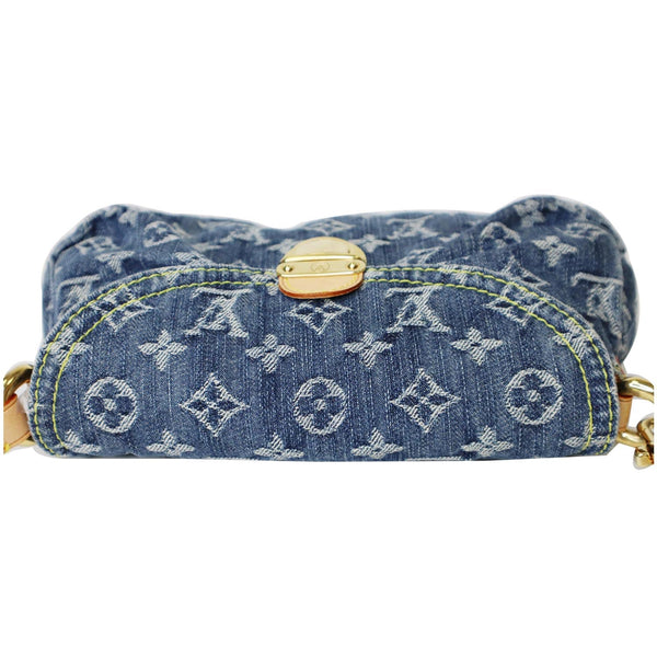 jeans stuff Lv Mini Pleaty Monogram Denim Handbag