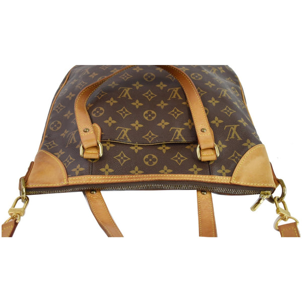 LOUIS VUITTON Odeon GM Monogram Canvas Shoulder Bag Brown