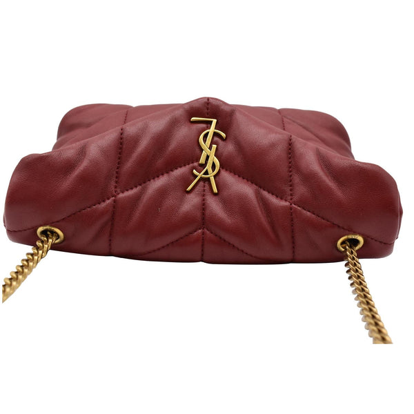 Yves Saint Laurent Small Loulou Puffer Quilted Leather Bag