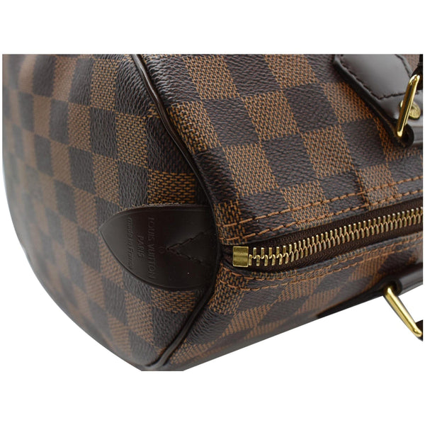 LOUIS VUITTON Speedy 30 Damier Ebene Satchel Bag Brown