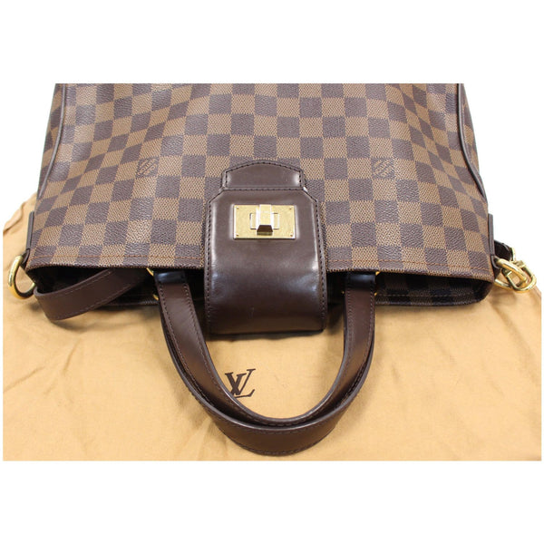 Upper Look Lv Cabas Rosebery Damier Ebene Shoulder Bag