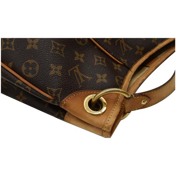 LOUIS VUITTON Galliera PM Monogram Canvas Shoulder Bag Brown