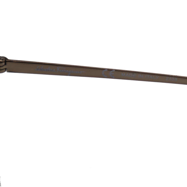 SALVATORE FERRAGAMO SF131S 211 60 Shiny Brown Sunglasses Brown Lens