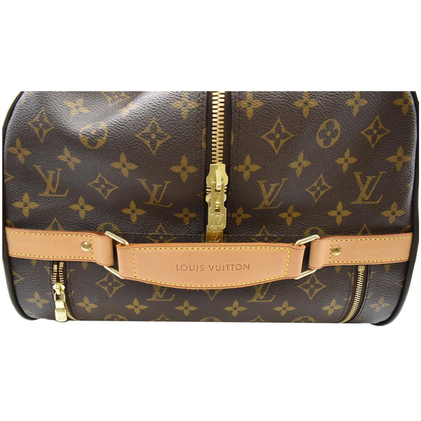 LOUIS VUITTON Eole 60 Monogram Canvas Rolling Luggage Bag Brown