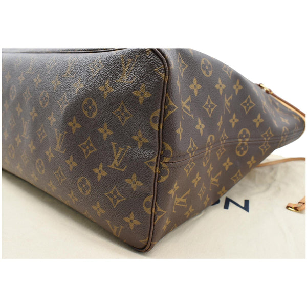 LOUIS VUITTON Neverfull GM Monogram Canvas Tote Bag Brown
