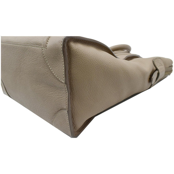 Celine Drummed Mini Luggage Calfskin Leather Tote Bag