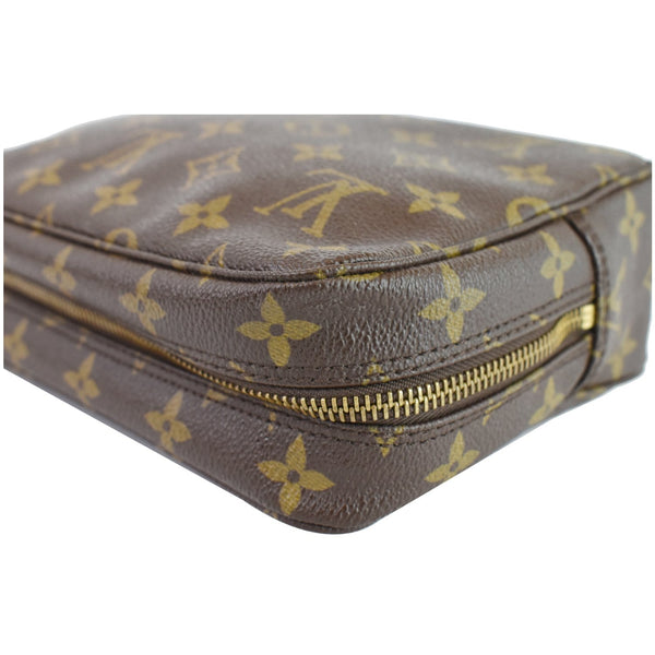 LOUIS VUITTON Trousse Toilette 23 Monogram Canvas Cosmetic Pouch Brown