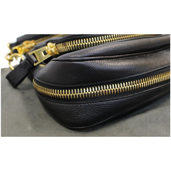 TOM FORD Jennifer Medium Leather Shoulder Bag Black