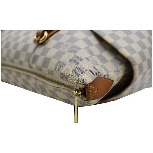 LOUIS VUITTON Totally GM Damier Azur Shoulder Bag White