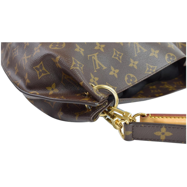 Louis Vuitton Metis Hobo Monogram Canvas Shoulder Bag- focused view