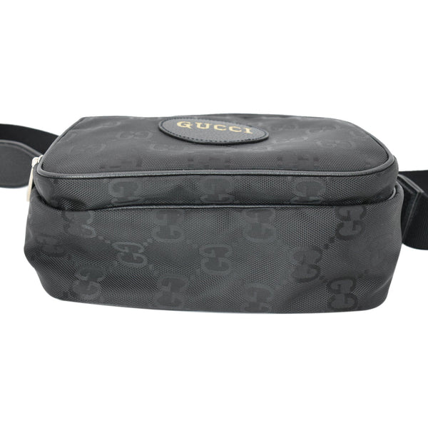 Gucci Off The Grid GG Monogram Nylon Shoulder Bag Black