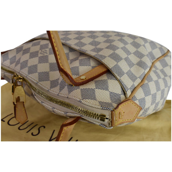 Louis Vuitton Figheri PM Damier Azur Shoulder Bag - side view