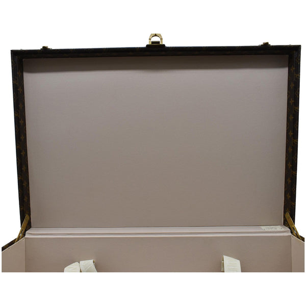 LOUIS VUITTON Bisten 70 Monogram Canvas Suitcase Bag Brown