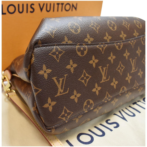 LOUIS VUITTON Rivoli PM Monogram Canvas Shoulder Bag Brown