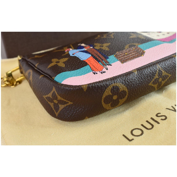 Louis Vuitton Animation Pochette Canvas Bottom Pouch