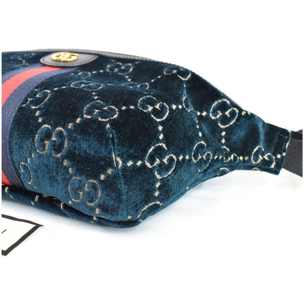 Gucci GG Monogram Velvet Belt Leather Bumbag - women bag