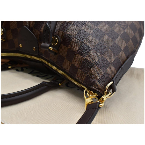 LOUIS VUITTON Siena PM Damier Ebene Shoulder Bag Brown
