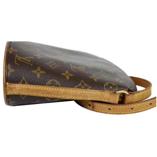 Louis Vuitton Drouot Monogram Canvas Crossbody Bag - side close view