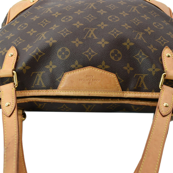 LOUIS VUITTON Estrela MM Monogram Canvas Shoulder Bag Brown