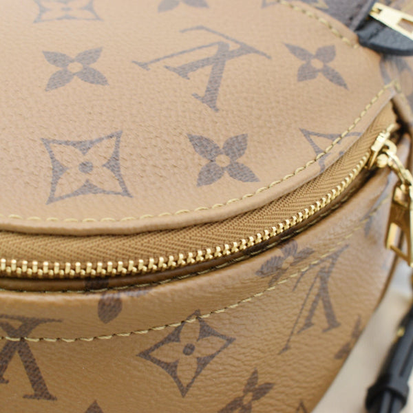 LOUIS VUITTON Palm Springs PM Monogram Reverse Canvas Backpack Brown