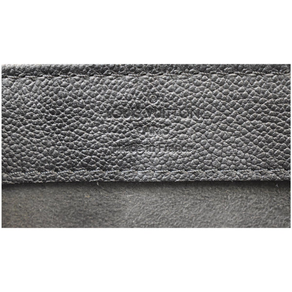 LOUIS VUITTON Very One Handle Monogram Leather Shoulder Bag Black