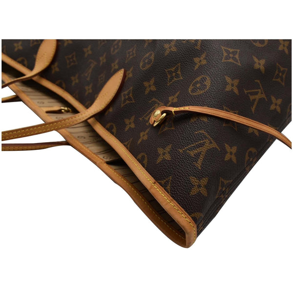 LOUIS VUITTON Neverfull GM Monogram Canvas Tote Bag Brown