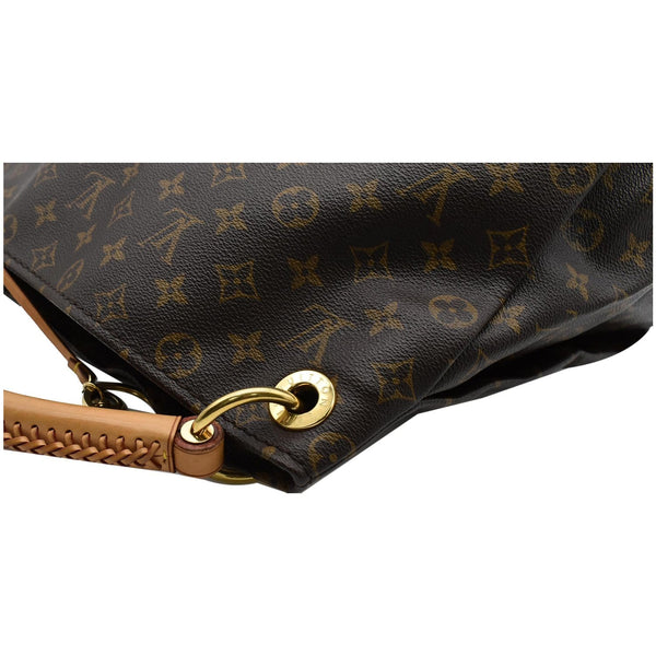 Louis Vuitton Artsy MM Monogram Canvas Hobo Bag - corner view